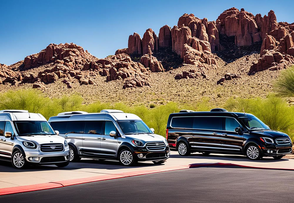 Luxury Event Transportation Fleet in Scottsdale Arizona