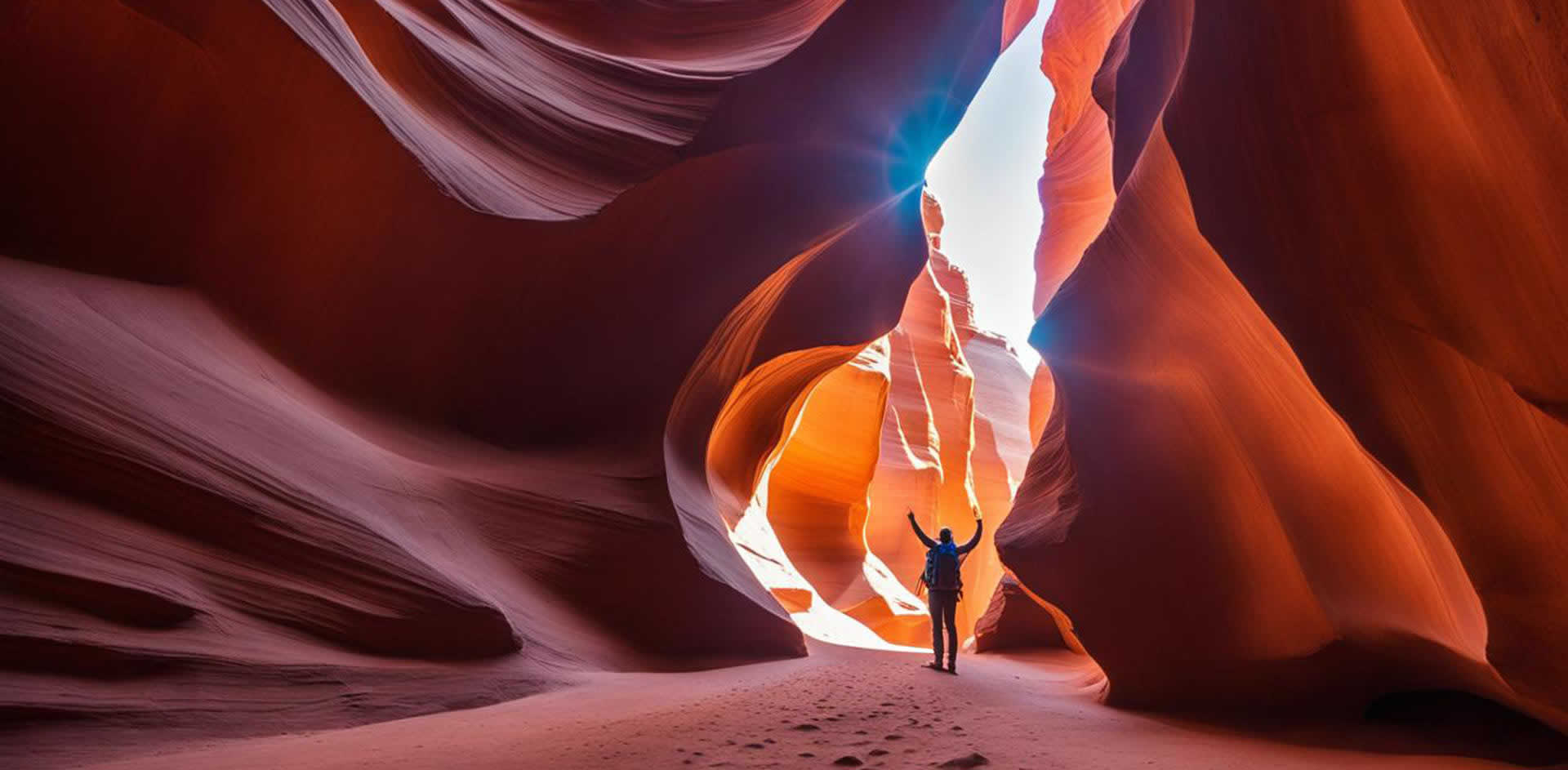 Respecting the majestic Antelope Canyon